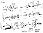 Bosch 0 602 216 121 ---- Hf Straight Grinder Spare Parts